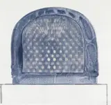 Headstone 1992 Signed Watercolour by Prunella Clough, Watercolour, collage and gouache on paper, sold Jun 2016