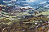 Wet evening in Connemara Signed with initials and dated 95 twice Watercolour and gouache on paper, mounted, unframed 35 x 54cm ++Good condition by Anthony Rossiter, Watercolour and gouache on paper, mounted, unframed, sold Jun 2016