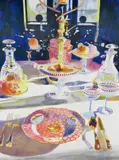 Dining room by Glynn Boyde-Harte, Lithograph, sold Jun 2016