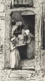 La Marchande de Moutarde Etching, 5th state, K 22 15.75 x 8.5cm (plate size); 23 x 15.75cm (sheet size) by James Abbott McNeill Whistler, Etching, sold Jun 2016