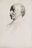 Portrait of Thomas Hardy O.M by William Strang, Etching, sold Jun 2016