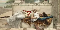 Dolce Far Niente by John William Godward, print (other), sold Jun 2016