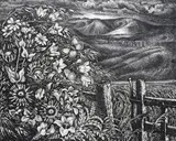 August in Wiltshire Signed and dated 1976 Etching 23.5 x 29.5cm ++Good condition by Robin Tanner, 1976, Etching, sold Jun 2016