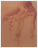 Man Pulling Net by Frank Brangwyn, drawing, offered Apr 2016