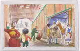 Fairground SP2, 1945-46 a School Print by Barbara Jones, Print, sold Apr 2016