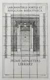 Bookplate for the Prime Minister's Library, 1931 line engraving on paper, unframed, and eight other prints various signed and monogrammed RSA 18 x 11cm by Robert Austin, engraving on paper, offered Apr 2016