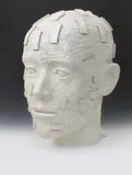 In the manner of Cyborg Head - With Computer Chips by Eduardo Paolozzi Cbe Kt, sculpture, offered Apr 2016