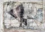Composition Signed and dated 80 Mixed media 30.5 x 41cm; 12 x 16in by Roy Turner Durrant, Mixed media, sold Mar 2016