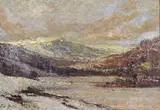 Winter landscape Signed and dated 07 Oil by James Morton, Oil on canvas, offered Mar 2016