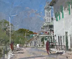 Untitled by Tom Coates, Oil on canvasboard, sold Mar 2016