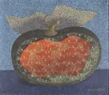 Sunset fruit Signed and dated 67 Oil by John Armstrong, Oil on canvas, sold Mar 2016