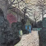 Ravenscourt Park Signed Oil on canvas 76 x 76cm; 30 x 30in ++Unlined, good condition by Alistair Grant, Oil on canvas, sold Mar 2016