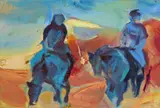 West Signed, titled and dated 1995/96 verso Oil on canvas 58 x 86cm; 23 x 34in ++Good condition by June Redfern, 1995, Oil on canvas, sold Mar 2016
