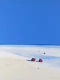 Beach Signed Oil on canvas 101.5 x 76cm; 40 x 30in ++A few small marks otherwise good condition by John Horsewell, Oil on canvas, offered Mar 2016