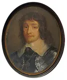 Portrait miniature of James Duke of Hamilton by George Perfect Harding, watercolor, sold Mar 2016