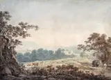 Untitled by William Payne, Watercolour, offered Mar 2016