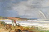 The Rainbow Signed and titled Watercolour 34.5 x 52cm; 13½ x 20½in ++Good condition by William Ewart Lockhart, Watercolour, sold Mar 2016