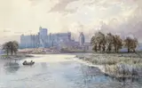 Windsor Castle from the river Signed and dated June 1.’75 Watercolour 33 x 53cm; 13 x 21in Provenance: Cynthia H by John Syer, Watercolour, sold Mar 2016