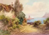 Road to Belstone, Nr by Thomas Mortimer, watercolour, offered Mar 2016