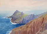 Lynton by William Henry Dyer, watercolour, sold Mar 2016