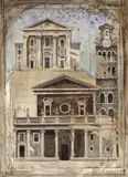 San Carlo al Corso, Rome and San Lorenzo in Lucina Signed and titled Pen by Jonathan Pike, Pen, ink and watercolour, offered Mar 2016