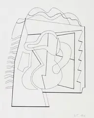 Untitled by Bryan Ingham, 1996, Pen and ink, sold Mar 2016