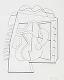 Untitled by Bryan Ingham, 1996, Pen and ink, sold Mar 2016