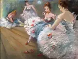 Untitled by Albert Besnard Hon., Pastel, sold Mar 2016