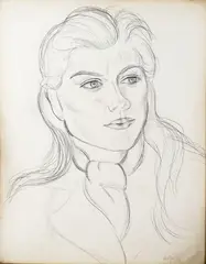 Untitled by Edward Wolfe, Pencil, sold Mar 2016