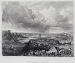 After John Constable R.A by David Lucas, Mezzotint, sold Mar 2016