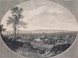After George Robertson A South view of the Cities of London and by Daniel Lerpinière, Engraving published, sold Mar 2016