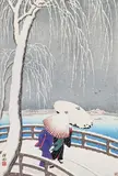 Japanese scenes Five by Hiroshi Yoshida, print (other), sold Mar 2016