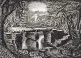 The clapper bridge Signed and numbered 3/50 Etching, unframed 18 x 24.5cm; 7 x 9½in ++Good condition by Robin Tanner, Etching, unframed, sold Mar 2016