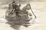 A voyage of discovery Signed Etching, mounted unframed 12.5 x 18.75cm; 5 x 7½in ++Paper slightly yellowed, good condition by Eileen Alice Soper R.M.S., Etching, mounted unframed, sold Mar 2016