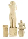 One of a standing male the plinth by Eric Stanford, sculpture, sold Jan 2016
