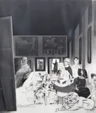 Picasso’s Meninas by Richard Hamilton, Etching with aquatint, sold Dec 2015