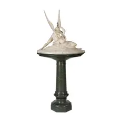marble figure group by Antonio Canova, marble, sold Oct 2013