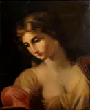 Una Sibilla by Italian School, oil on canvas, offered Oct 2013