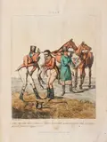 8 plates from the 'Ideas' series by Henry Alken, hand-coloured etchings, offered May 2013