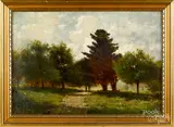 landscape by Arthur Parton, oil on canvas, sold Oct 2019