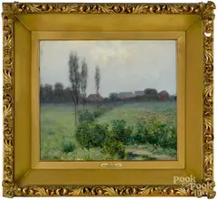landscape by John Henry Witt, oil on canvas, sold Oct 2019