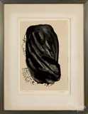 titled Femme aux longs Cheveux by Pablo Picasso, 1948, aquatint, sold Oct 2019