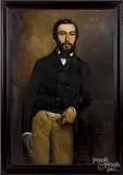 portrait of a gentleman by André-Charles Voillemot, oil on canvas, sold Oct 2019