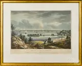 engraving by William Guy Wall, hand colored aquatint, sold Oct 2019