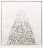 titled Mountain by Steven and Billy Blaise Dufala, watercolor, sold Oct 2019
