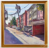 Between Broad and Grace by Brett Busang, oil on canvas, sold Sep 2019