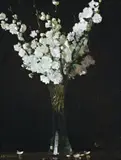 Apple Blossoms In A Vase by Arthur Streeton, c.1934, oil on canvas, sold Apr 2011