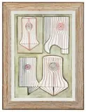 Tree Forms by Howard Taylor, 1959, oil and gouache on composition board, sold Apr 2011