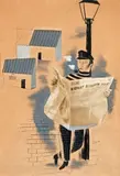 Kidnap ransom paid ! by Antoni Clavé, Gouache et collage, sold Dec 2014