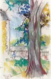 Honfleur by Emilio Grau Sala, 1959, Pastel, sold Dec 2014